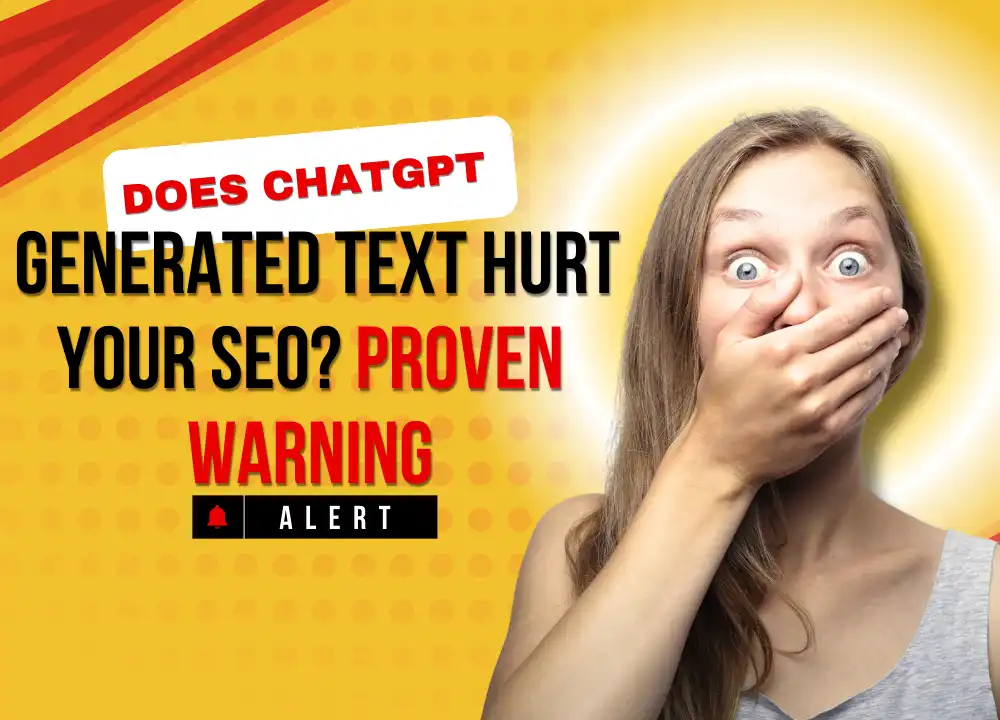Does chatgpt generated text hurt your seo​
